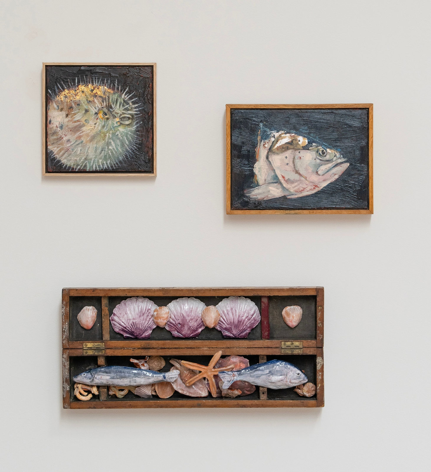 Julie Hamilton, Trout in Silver, 2025