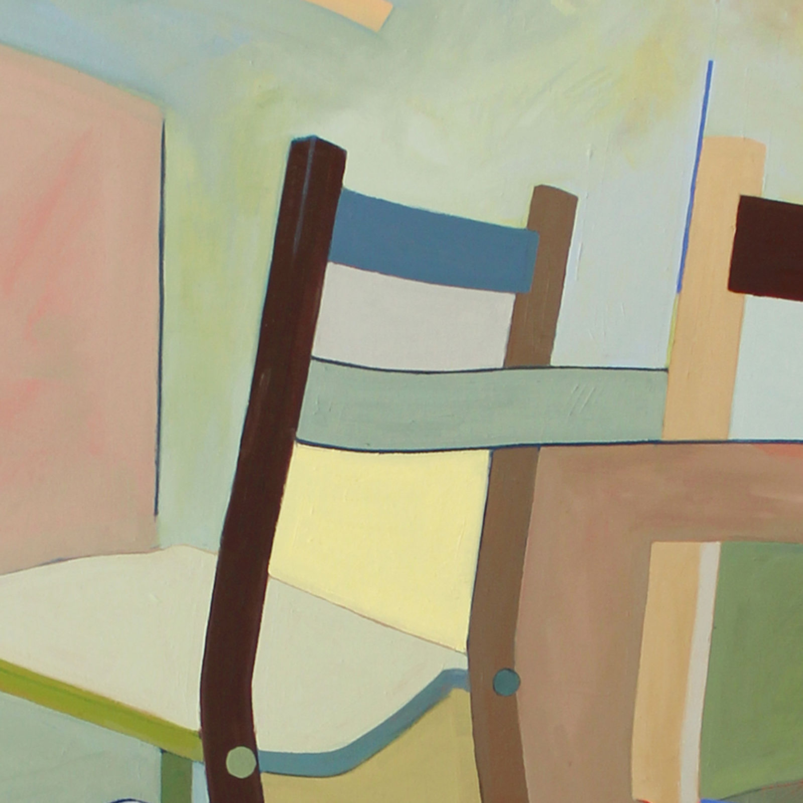 Kelcie Mack, Still Life with Two Chairs, 2024