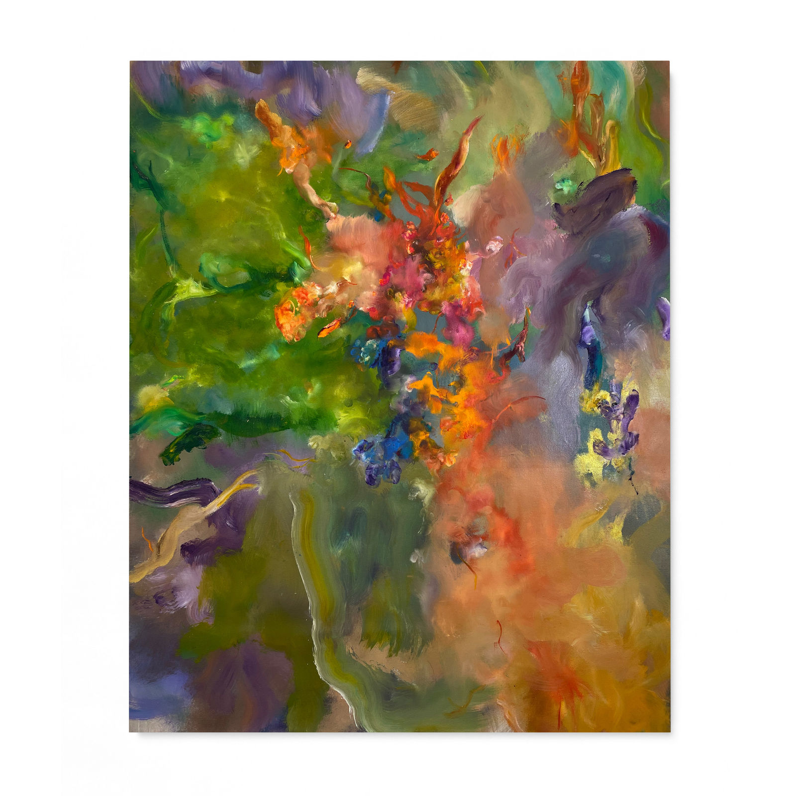 Mile Saula, Untitled Abstract #4, 2023