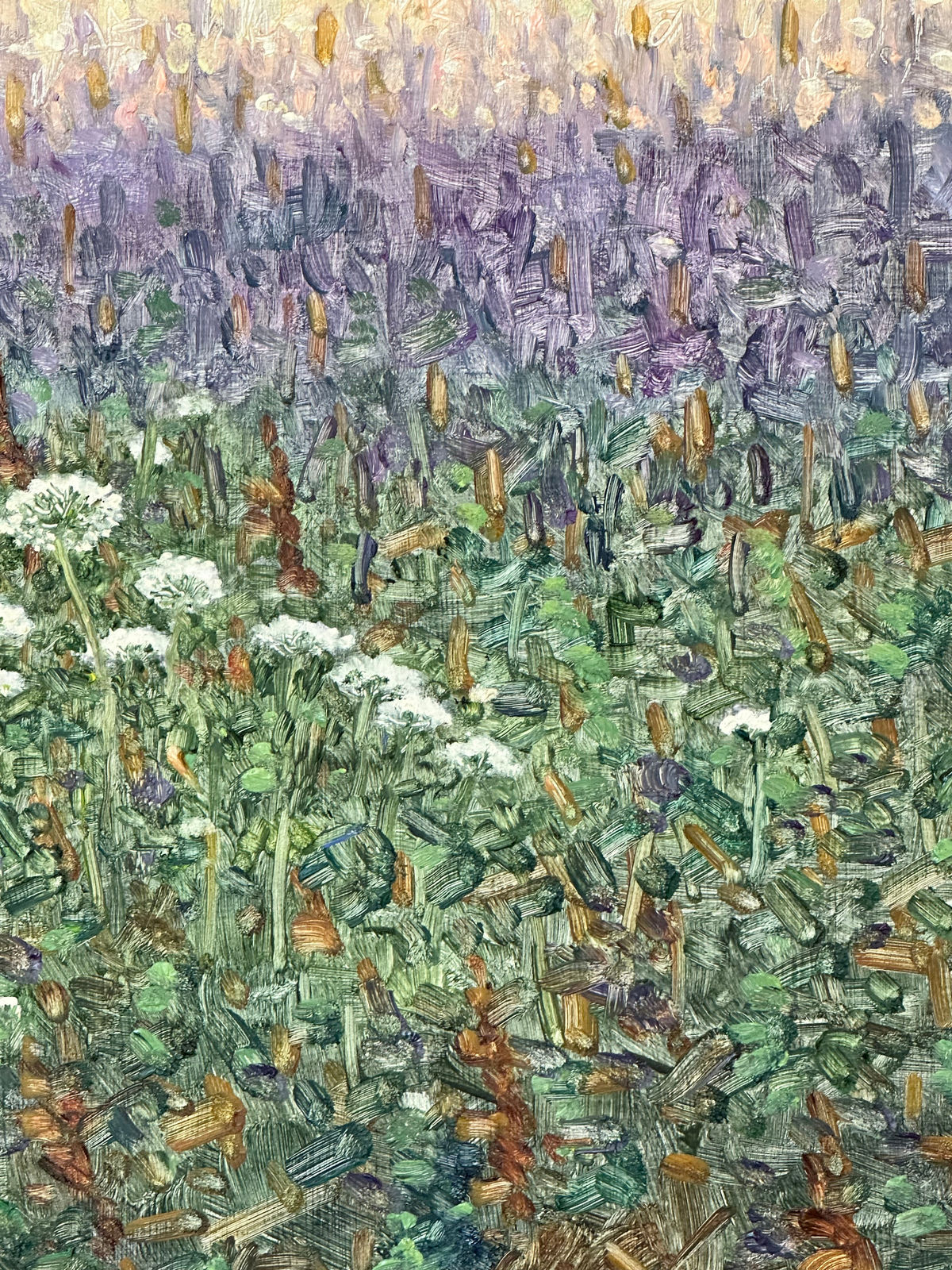 Thomas Sarrantonio, Field Painting August 2, 2022