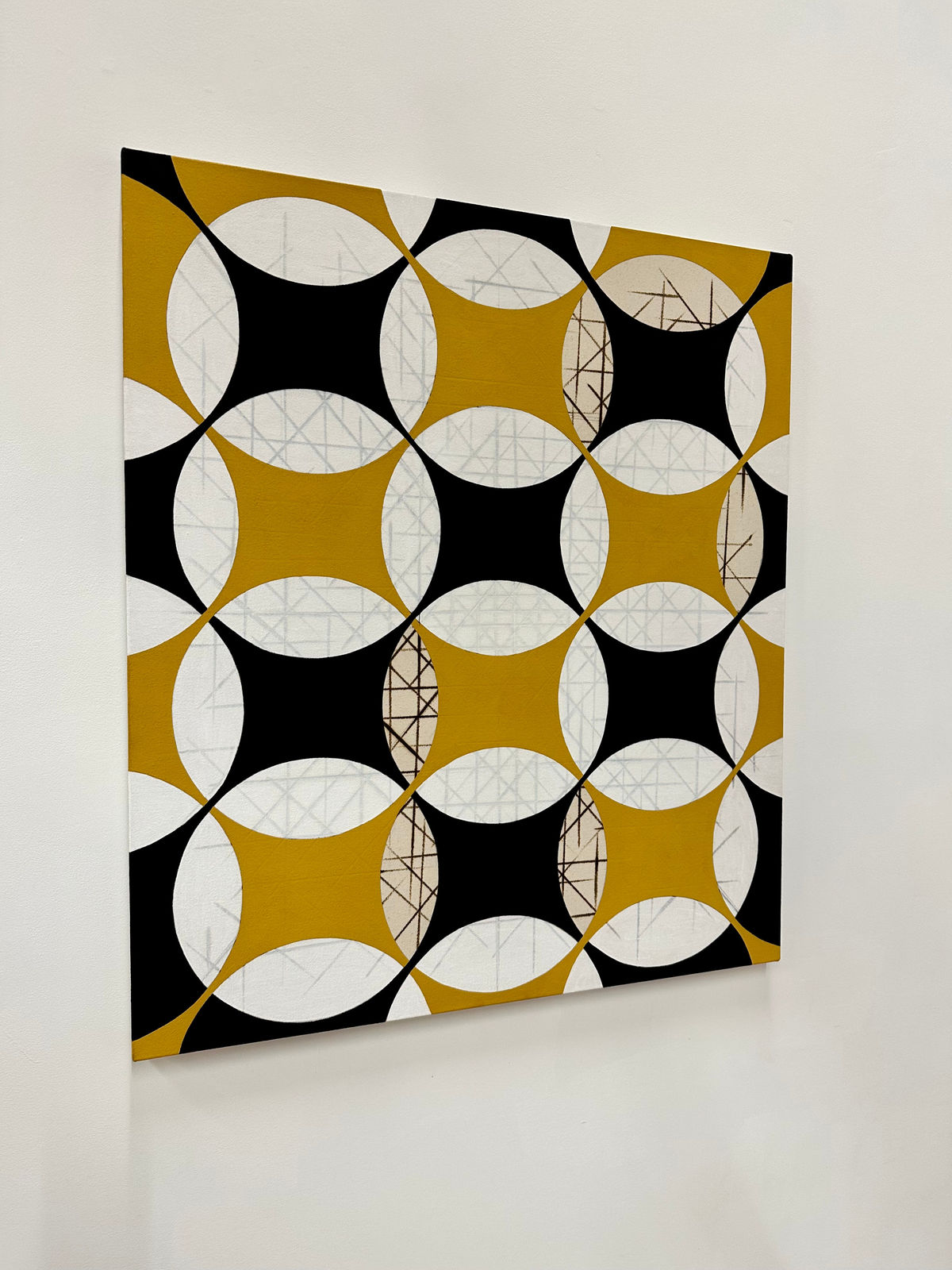 Kathleen Kucka, Black & Gold Cosmos, 2023