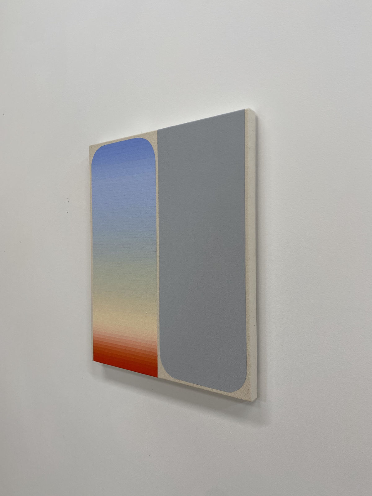 Audrey Stone, Half the Sky, Gray, 2019