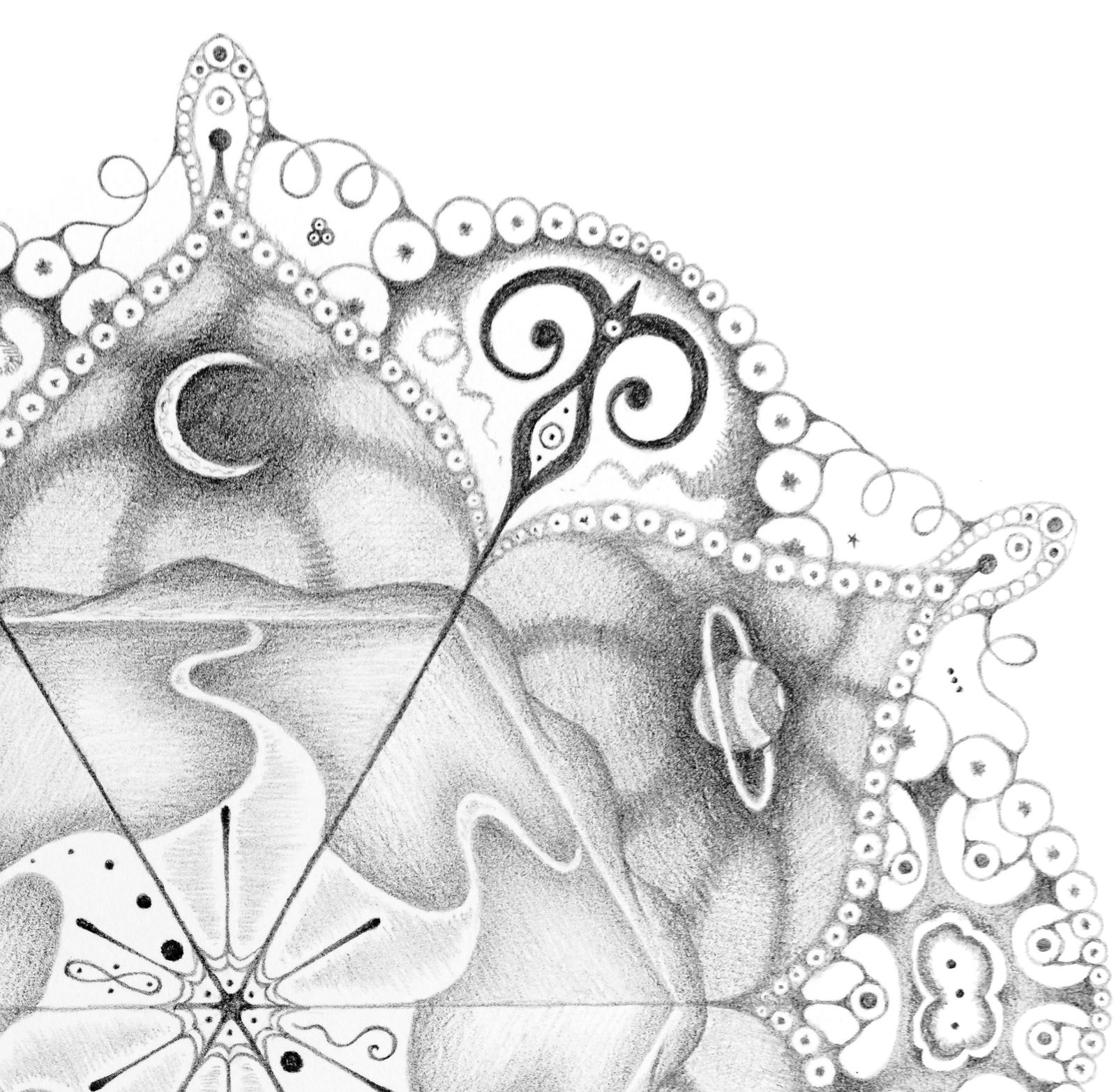 Michiyo Ihara, Snowflakes #108 "Matrix", 2013