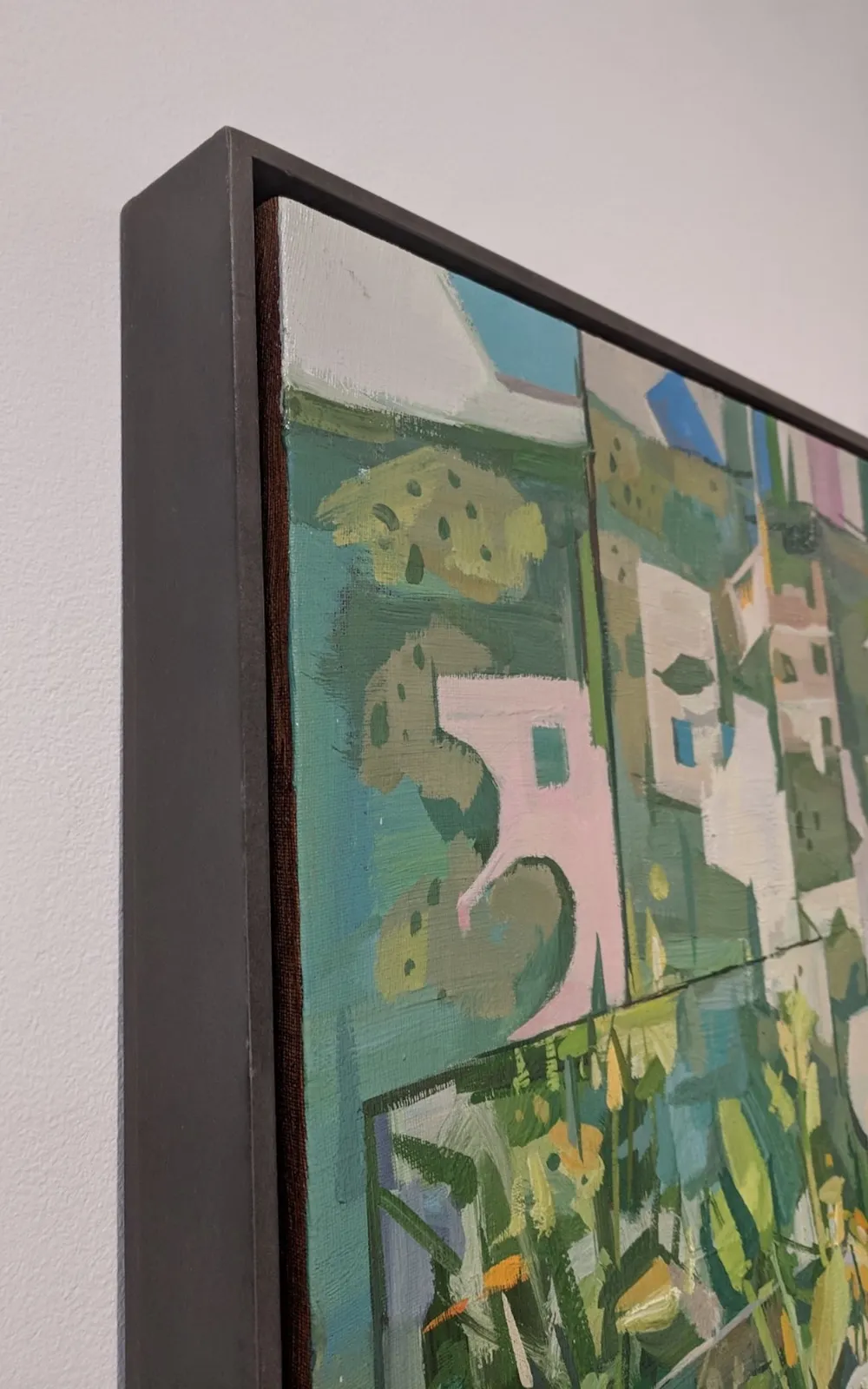 Francis Sills, Flowers (reflected), 2018