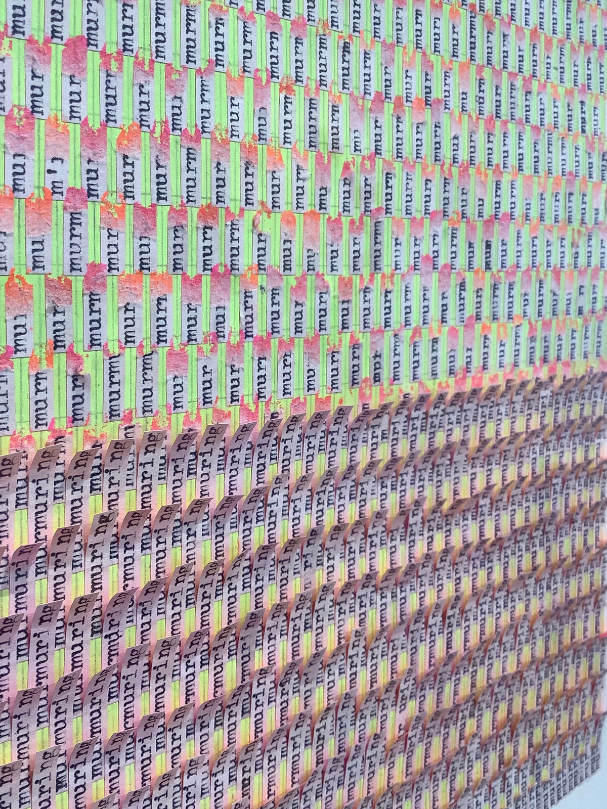 Meg Hitchcock, Murmuring, 2019