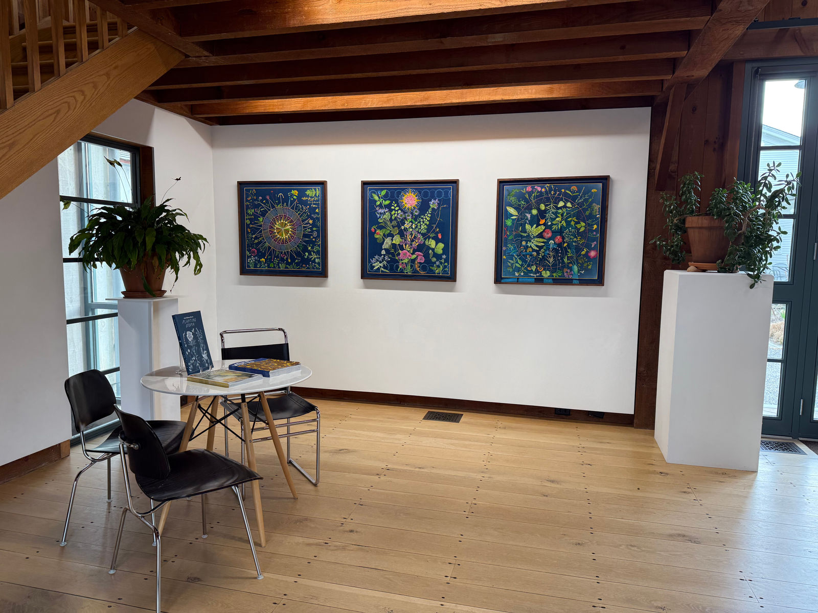 Julia Whitney Barnes, Planting Utopia (Celestial Garden), 2022-'24