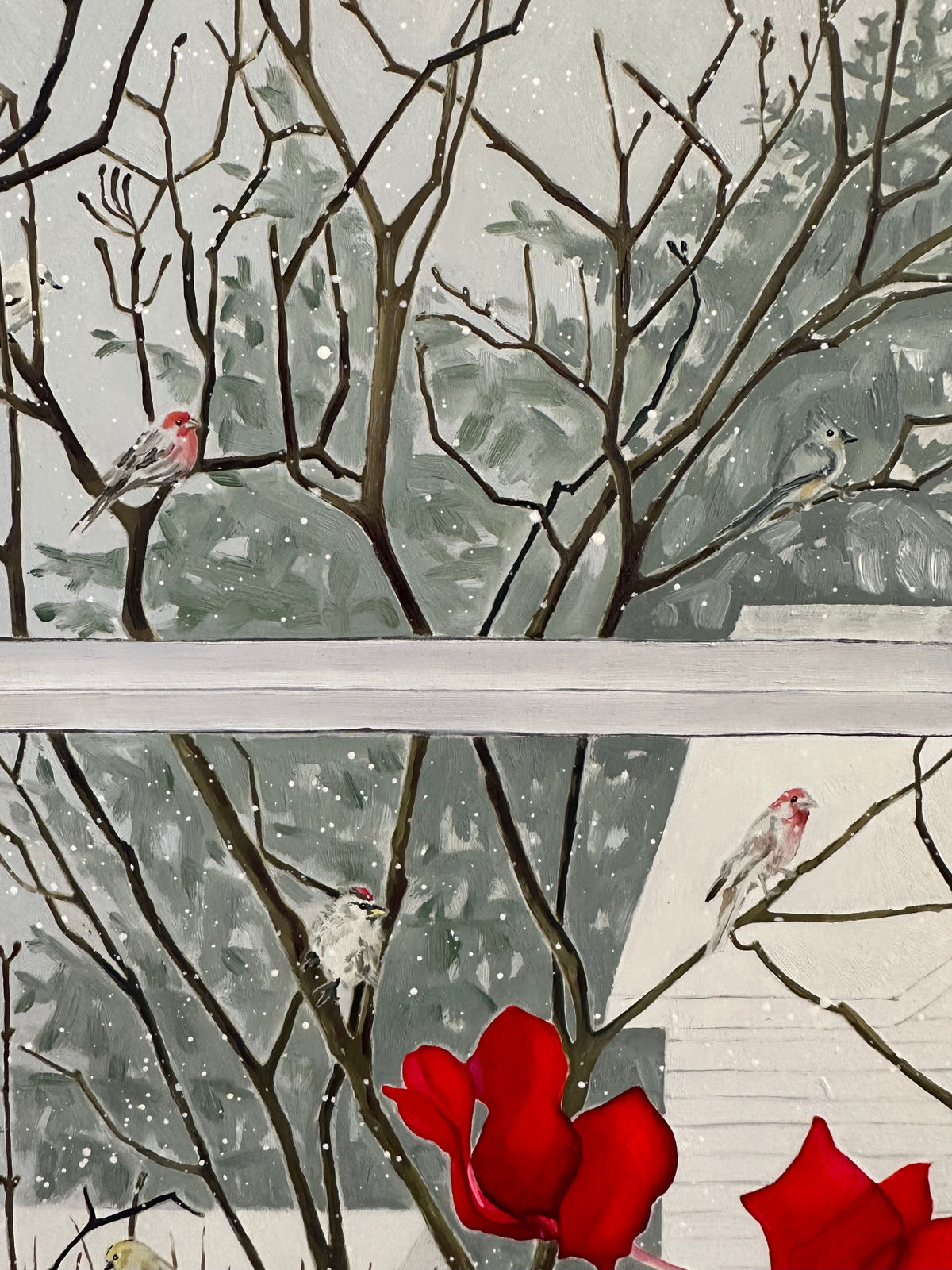 Amanda Acker, Winter Birds, 2023