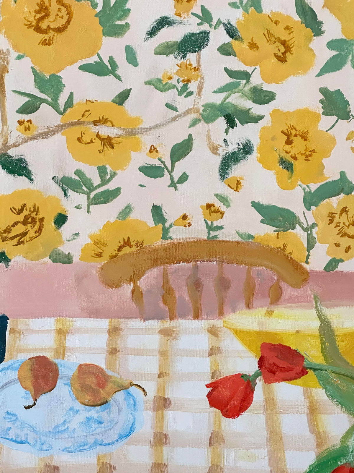 Melanie Parke, Peaches and Stems, 2022