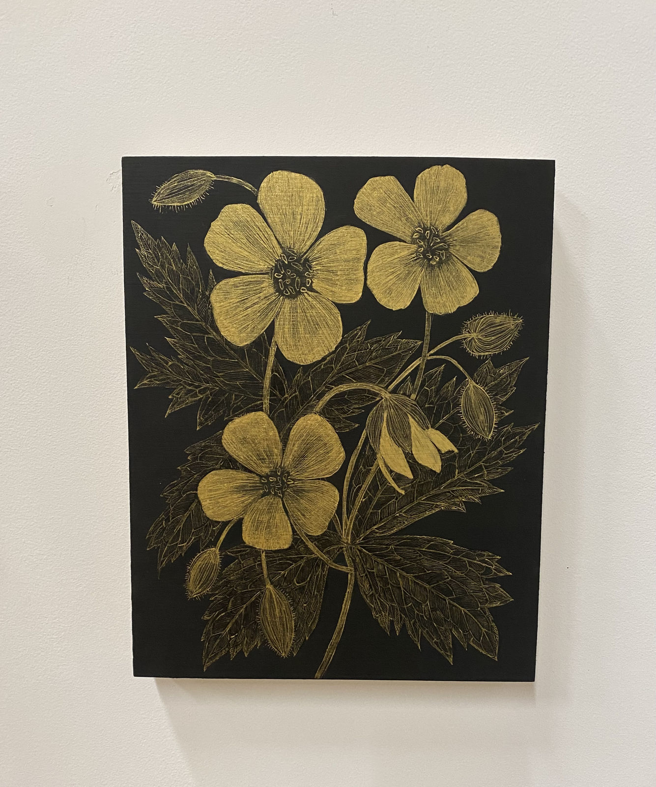 Margot Glass, Wild Geranium 2, 2021