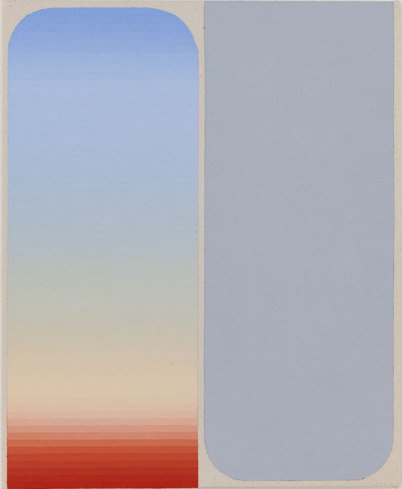 Audrey Stone, Half the Sky, Gray, 2019