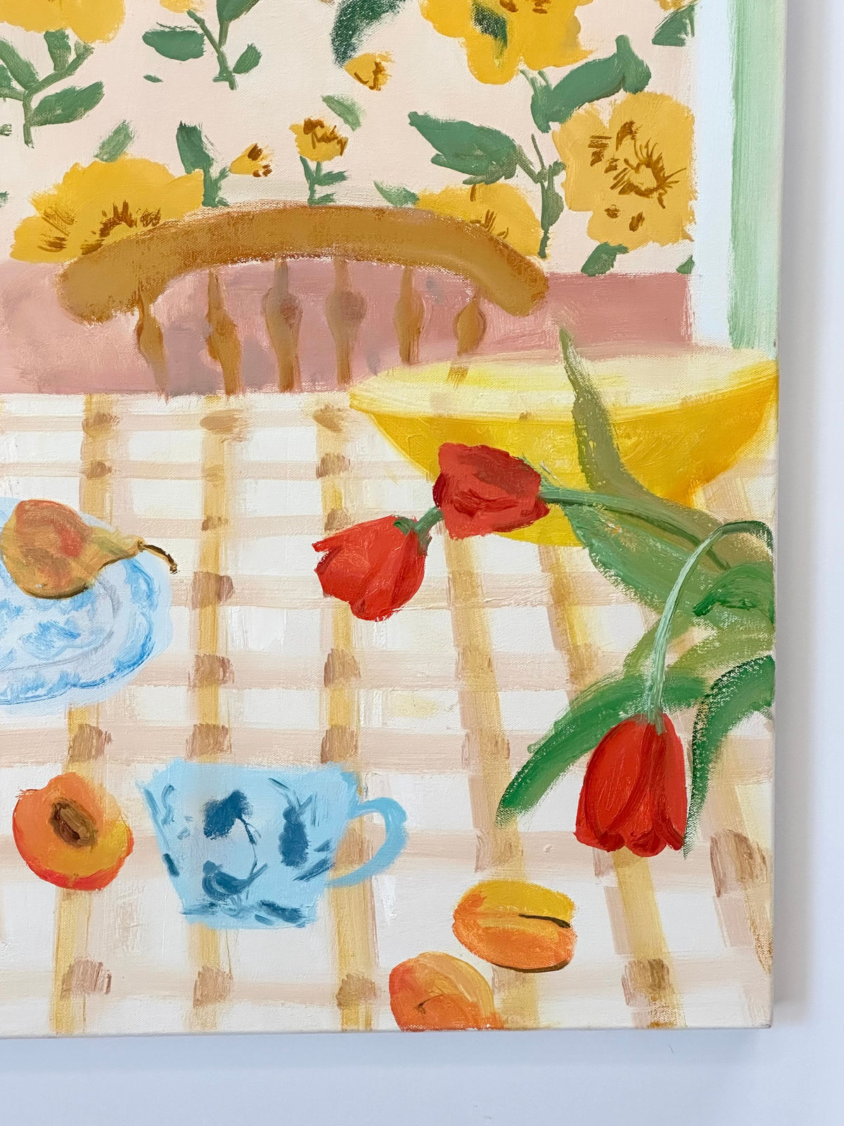 Melanie Parke, Peaches and Stems, 2022