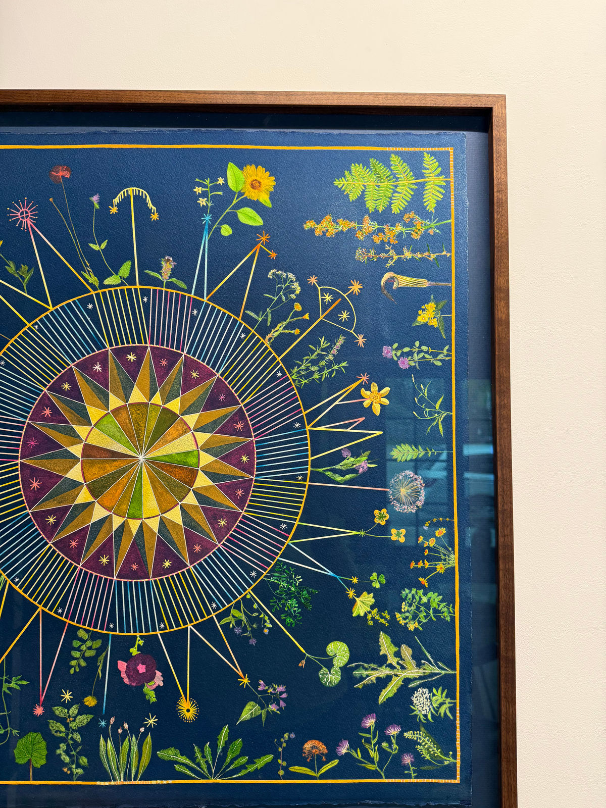 Julia Whitney Barnes, Planting Utopia (Celestial Garden), 2022-'24