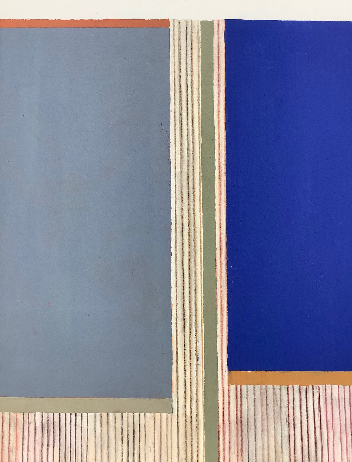 Elizabeth Gourlay (estate), Gray ultramarine, 2020