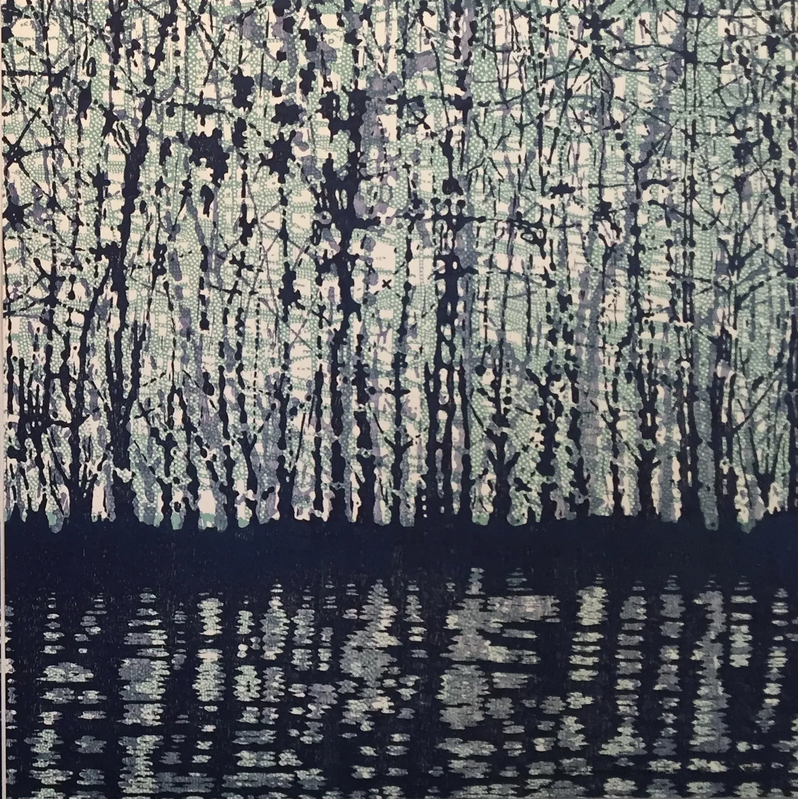 Eve Stockton, Woodland Landscape VIII Diptych 10 Right, 2013