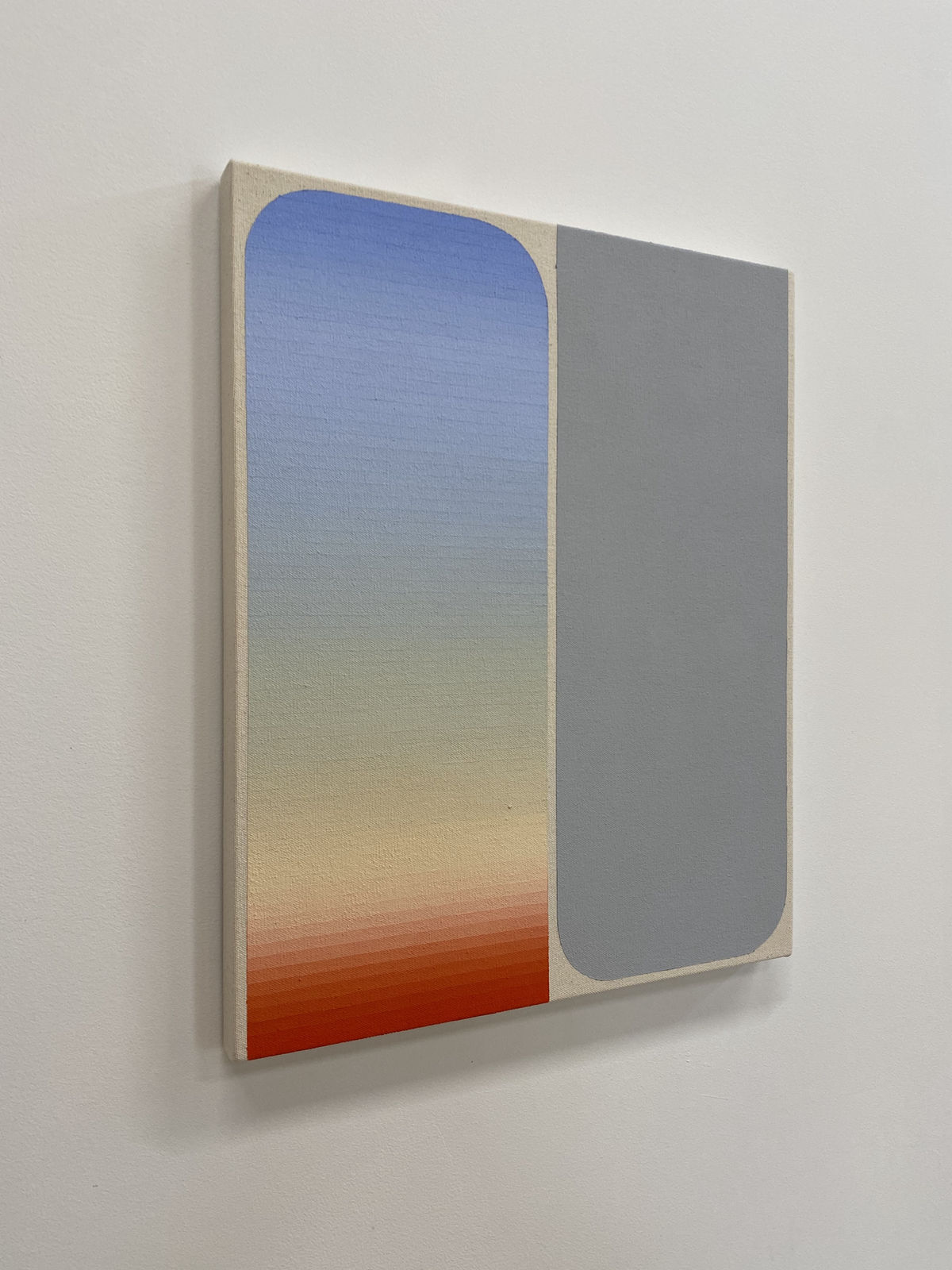 Audrey Stone, Half the Sky, Gray, 2019