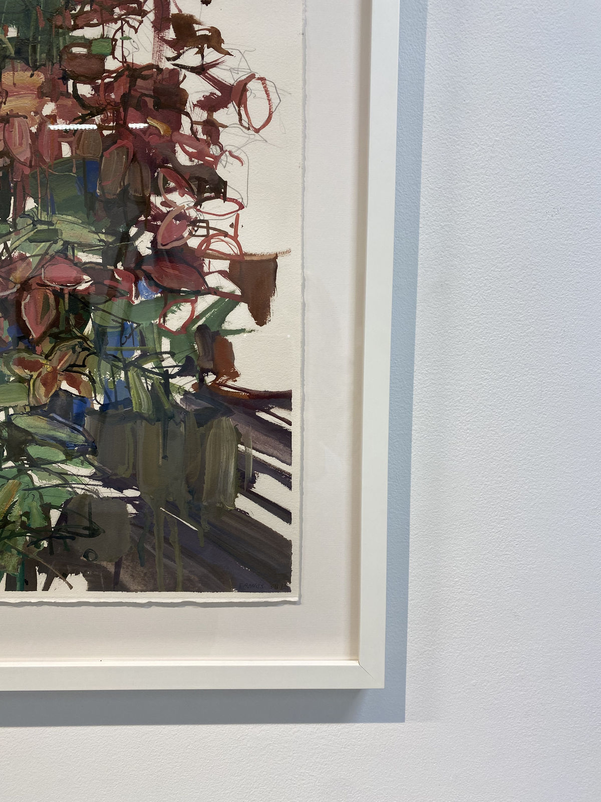 Francis Sills, Red Flowers, 2014