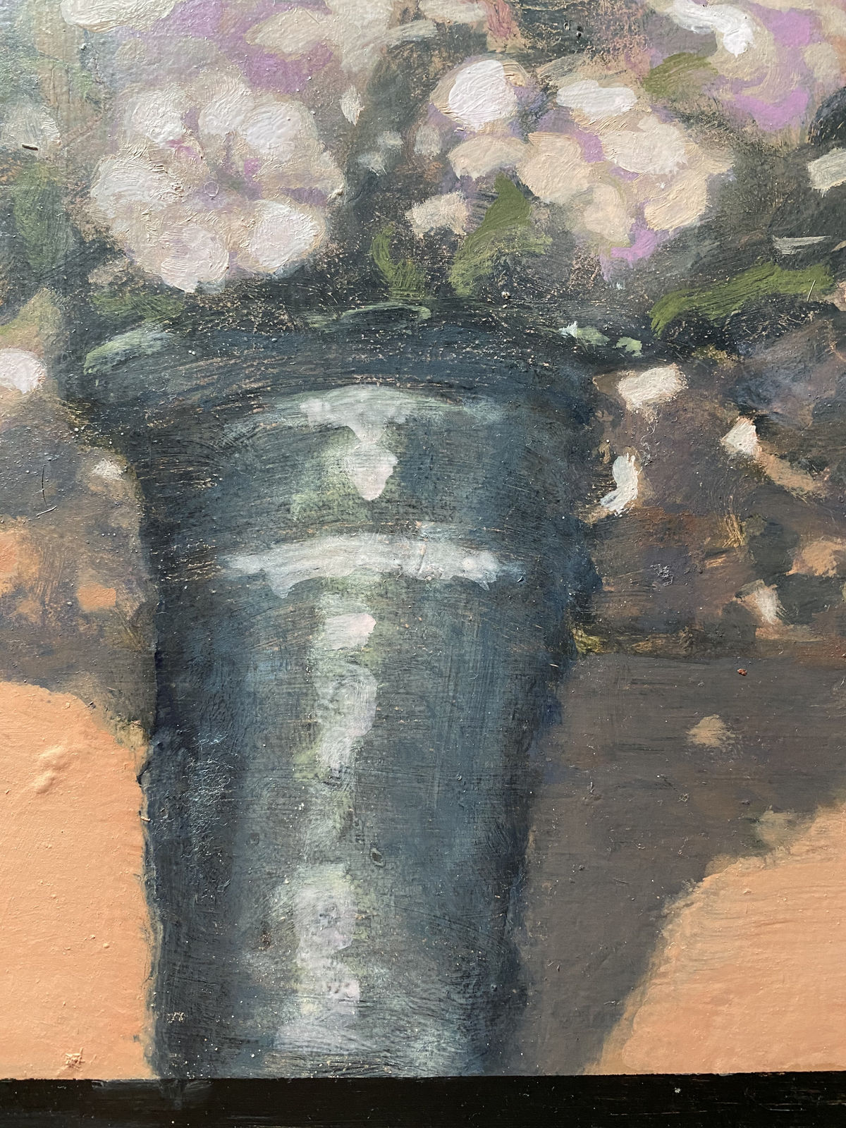 David Konigsberg, Black Vase, 2021