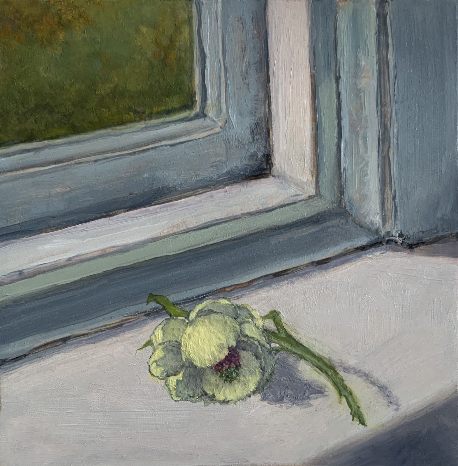 Sally Maca, Fallen Poppy, 2021