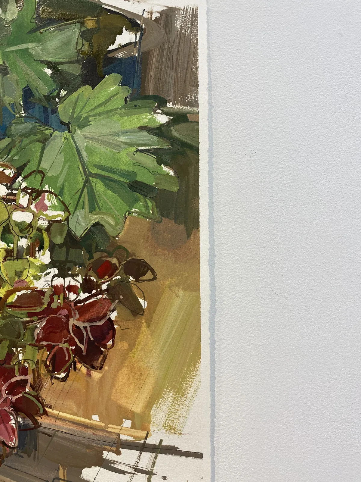 Francis Sills, Francis Sills Red Flowers II, 2014