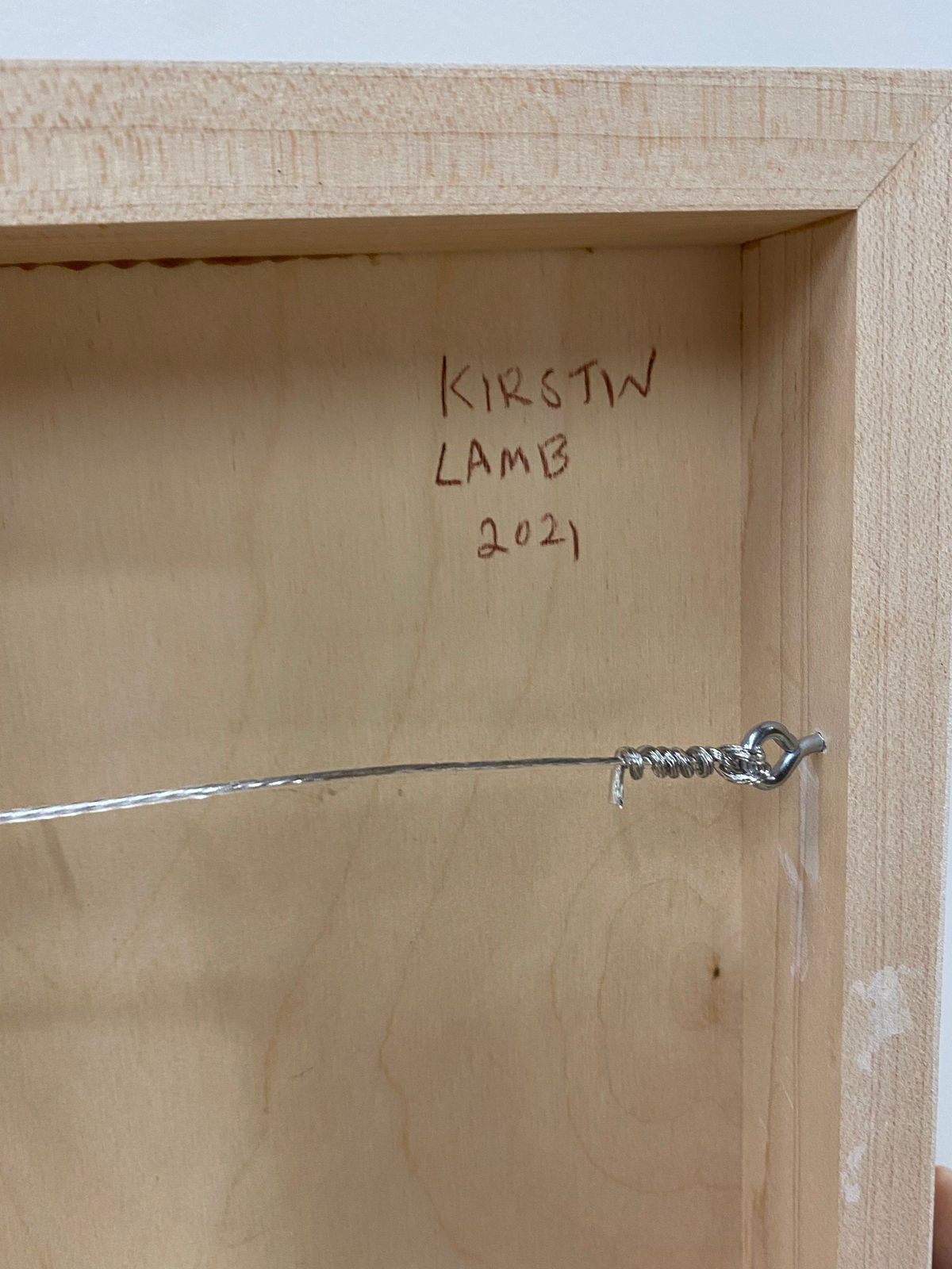 Kirstin Lamb, After Floral Cross Stitch Pattern with Poinsettias, 2021