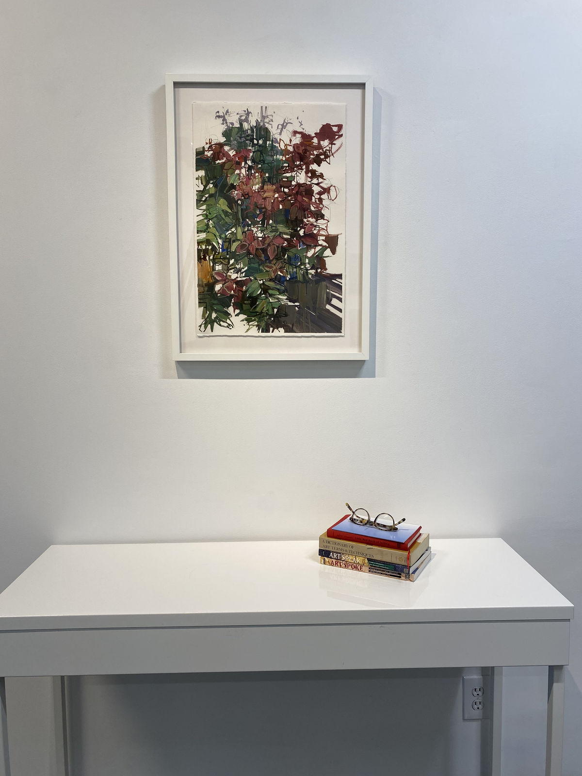 Francis Sills, Red Flowers, 2014