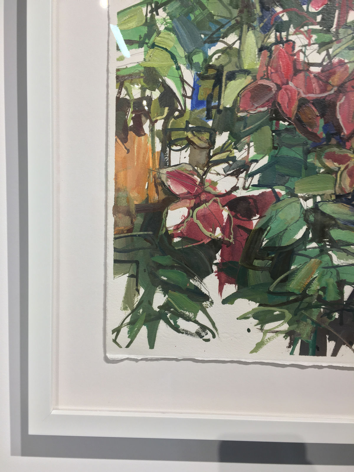 Francis Sills, Red Flowers, 2014