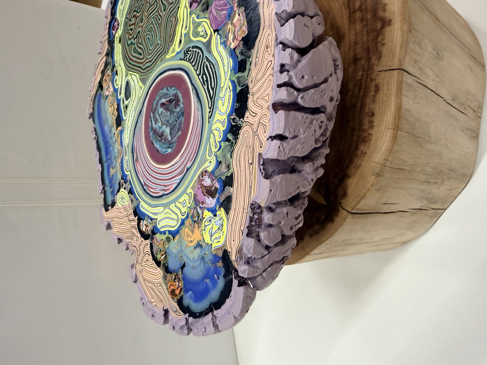 Laura Moriarty, Pink Meteorite, 2025