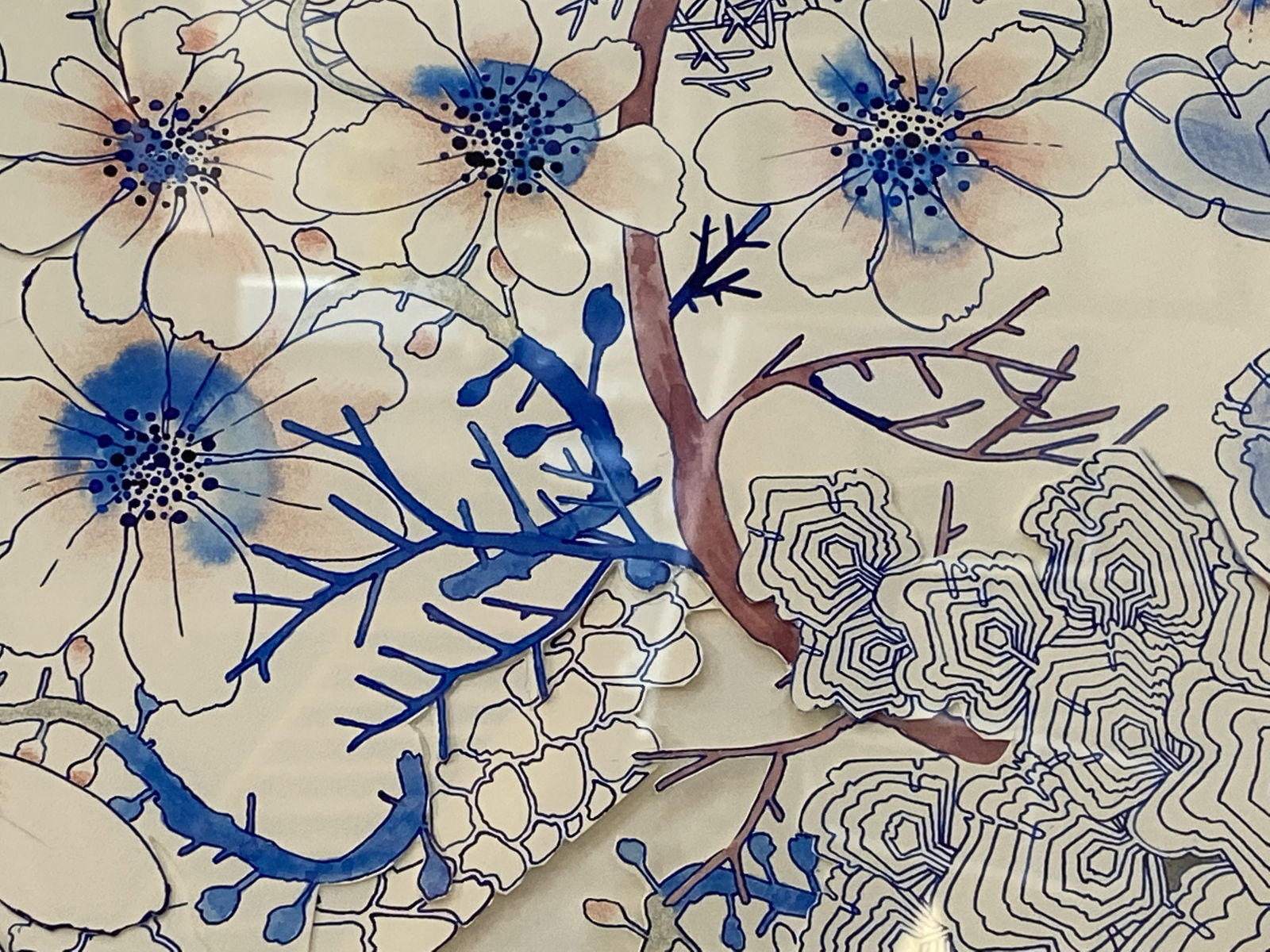 Sarah Morejohn, Falling Through Spring, 2020