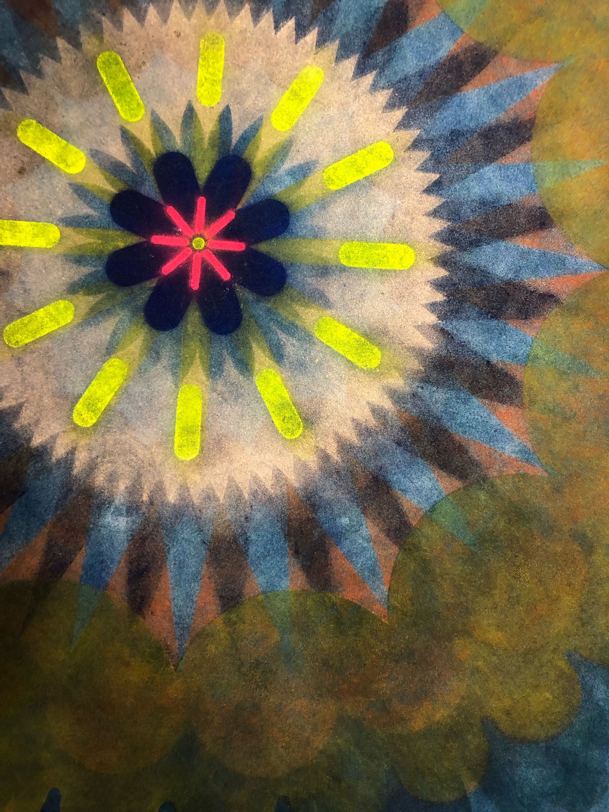 Mary Judge, Pop Flower Opus 14, 2019