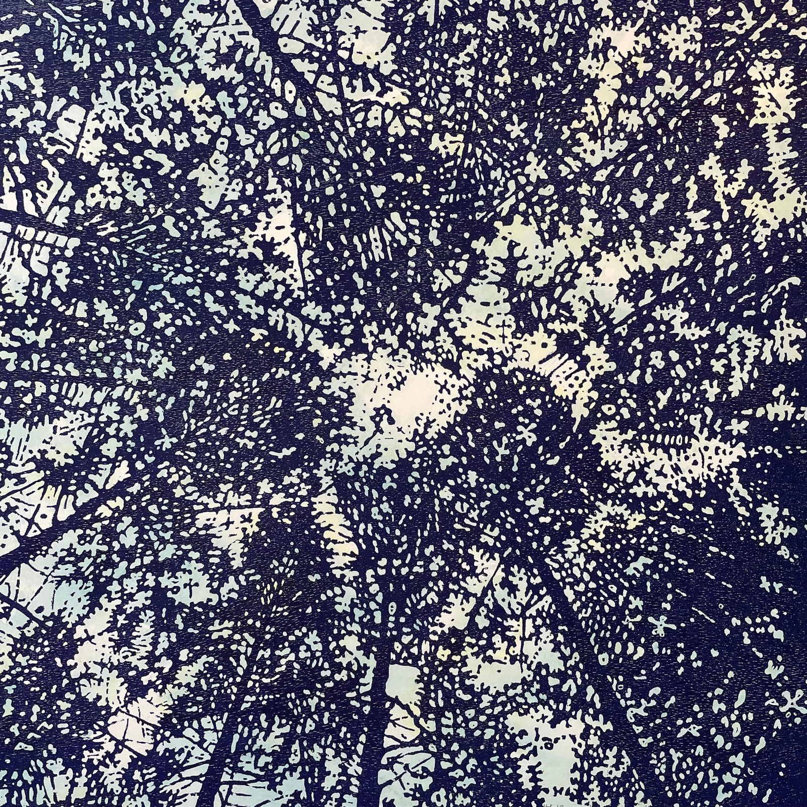 Eve Stockton, Woodland Skyscape variation 147, 2023