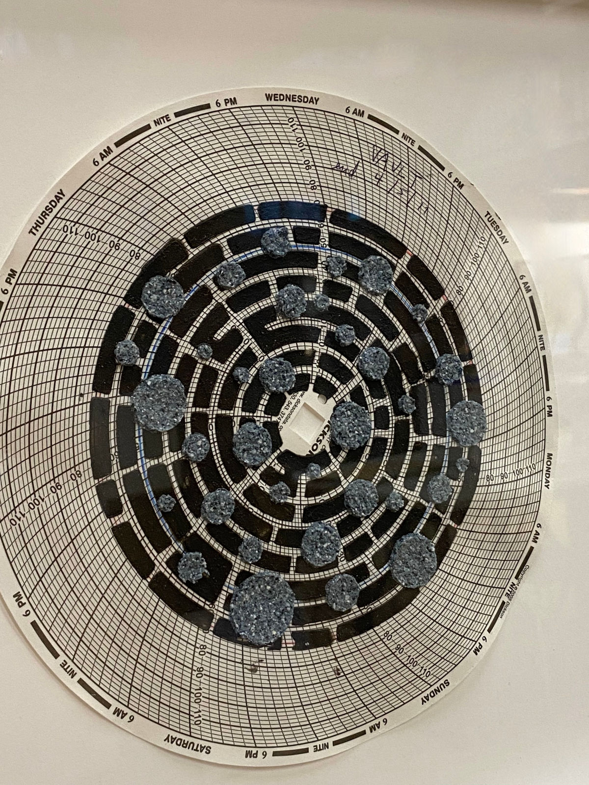 Eleanor White, Graph Mandala 008, 2018