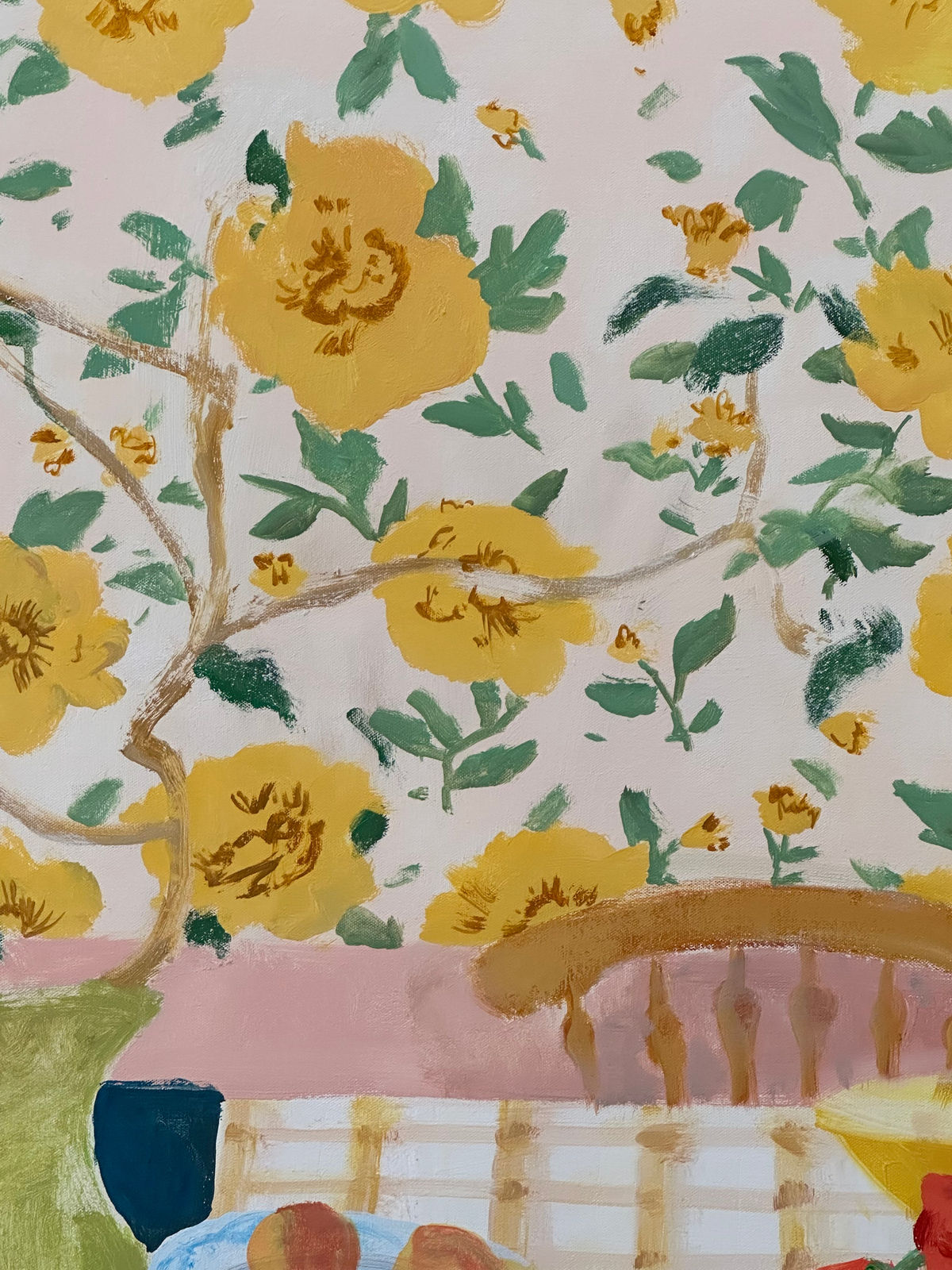 Melanie Parke, Peaches and Stems, 2022