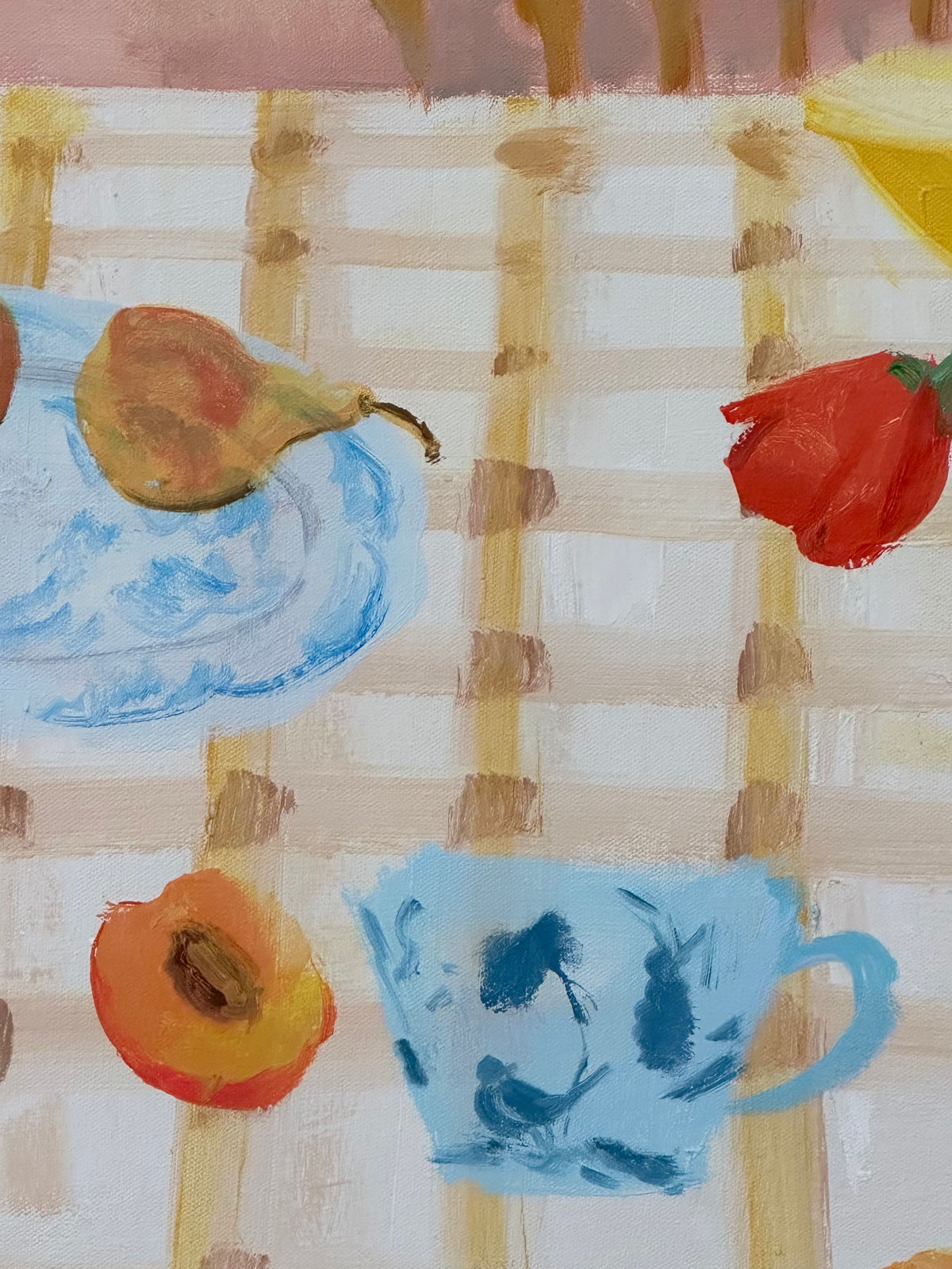 Melanie Parke, Peaches and Stems, 2022