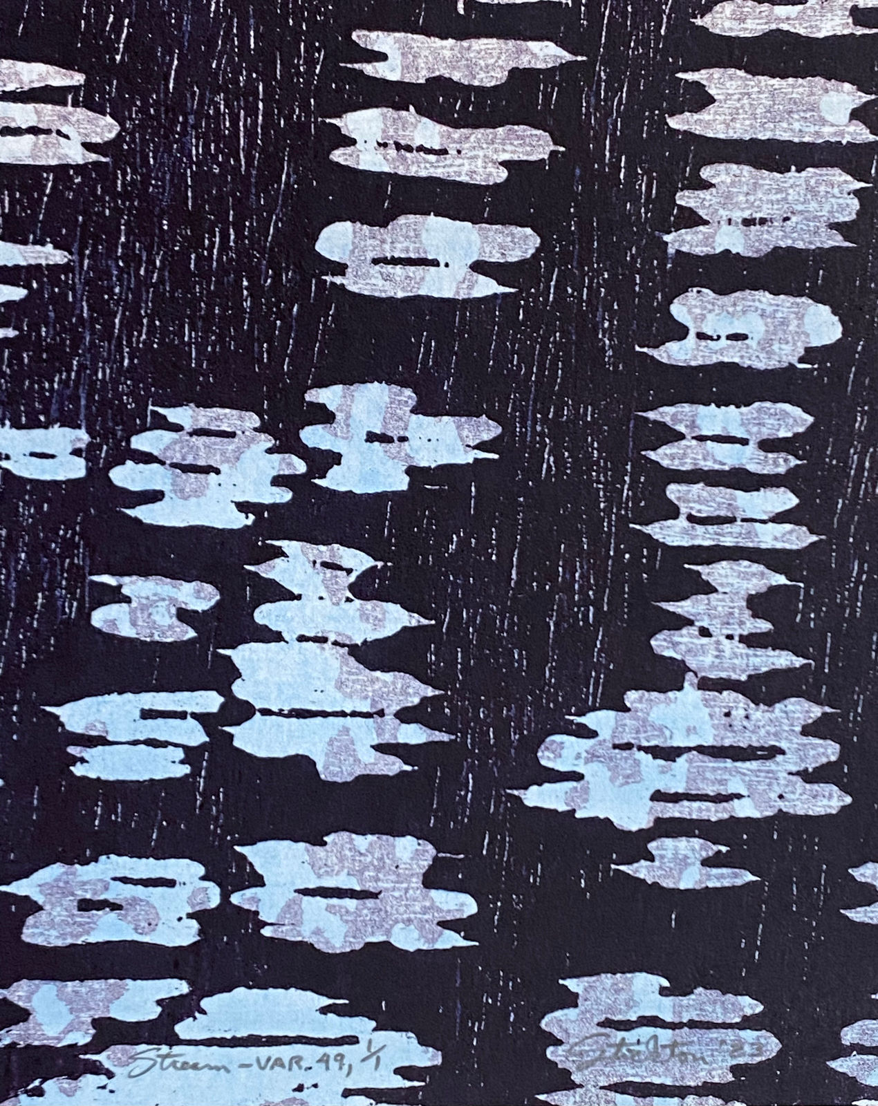 Eve Stockton, Stream Var. 49, 2023