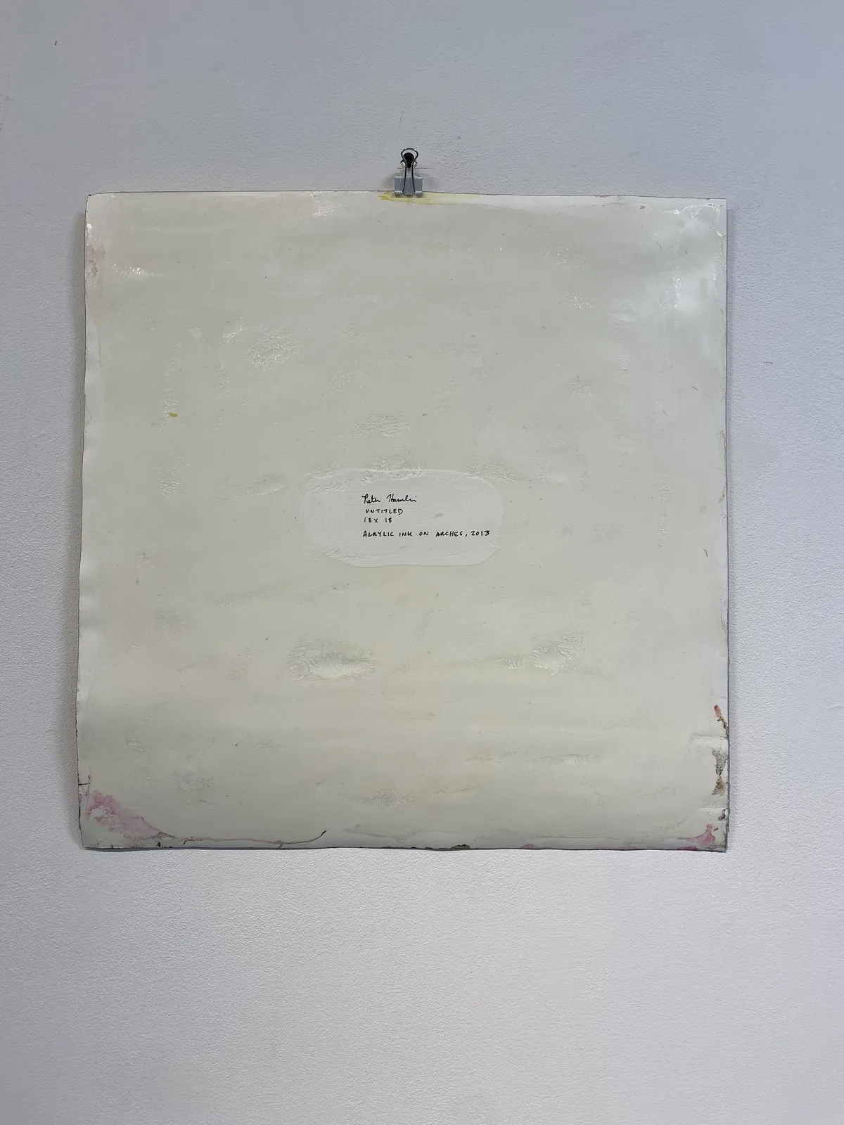 Peter Hamlin, Untitled, 2013