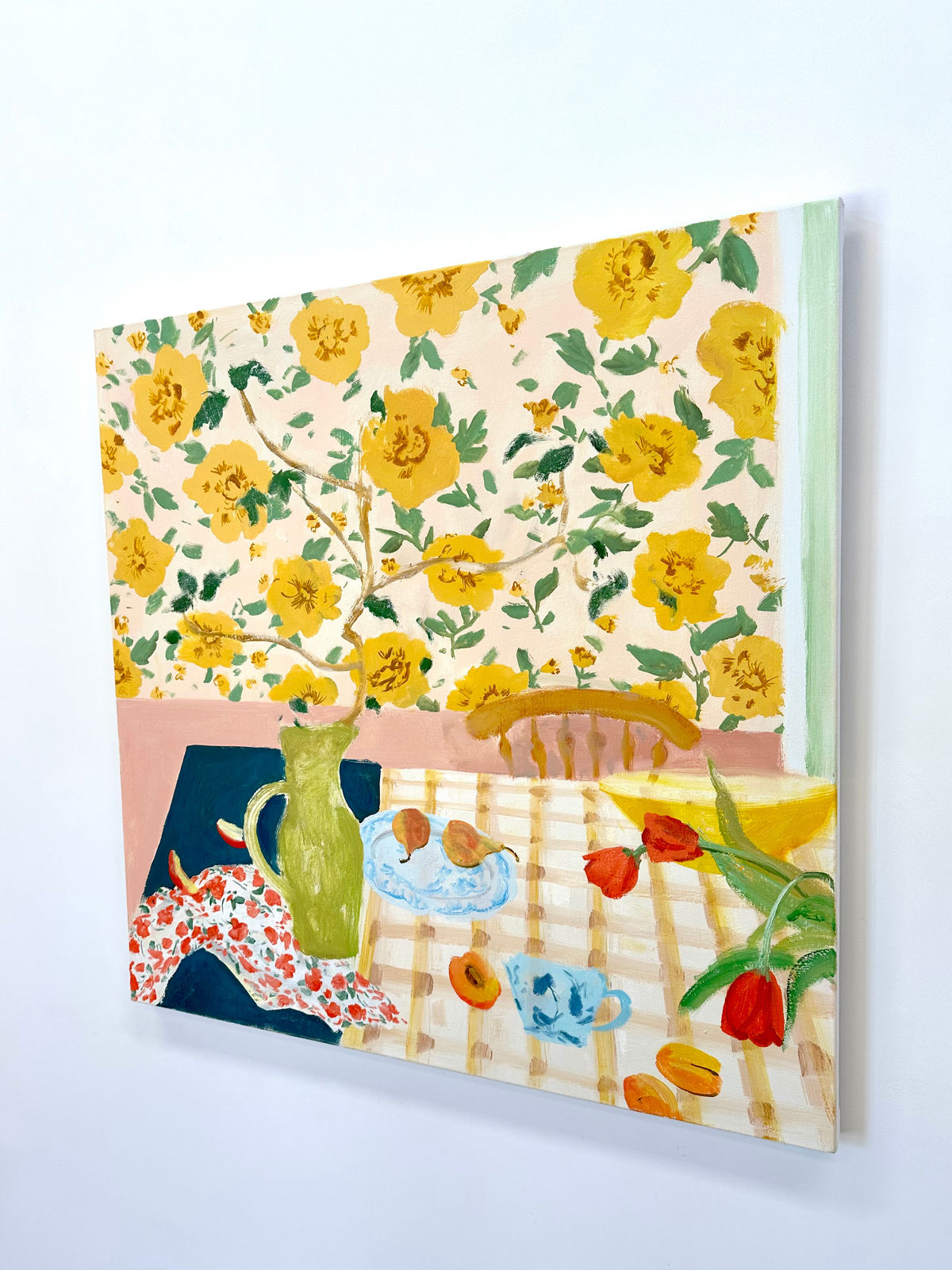 Melanie Parke, Peaches and Stems, 2022