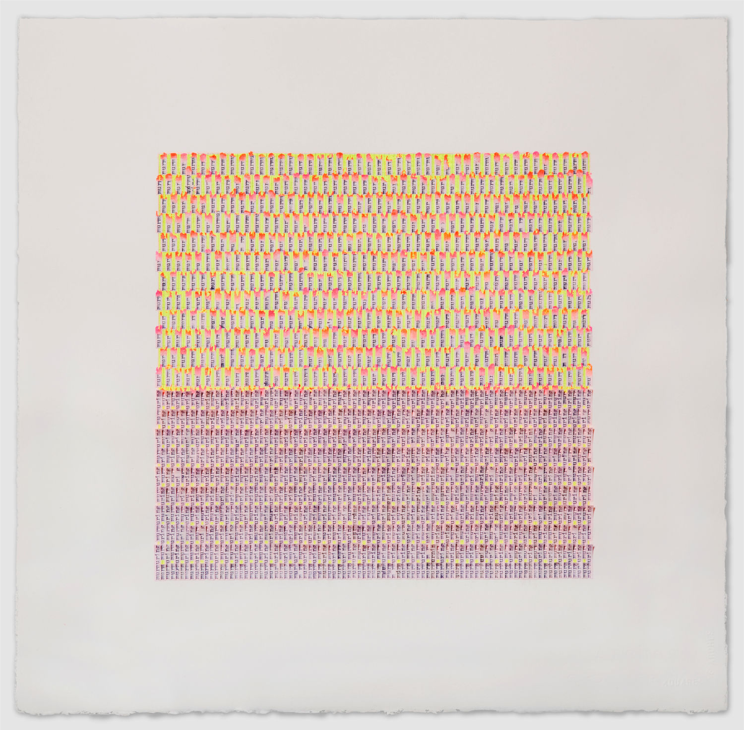 Meg Hitchcock, Murmuring, 2019