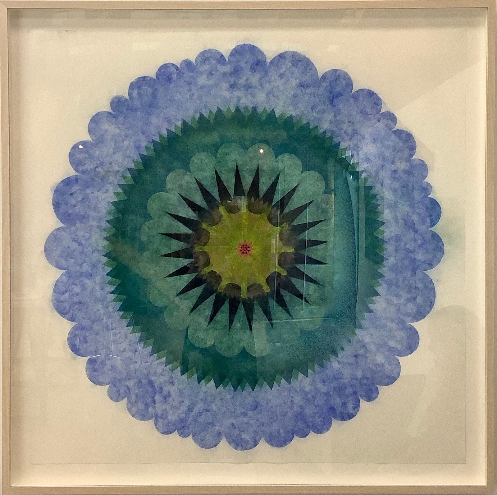 Mary Judge, Pop Flower Opus #8, 2019