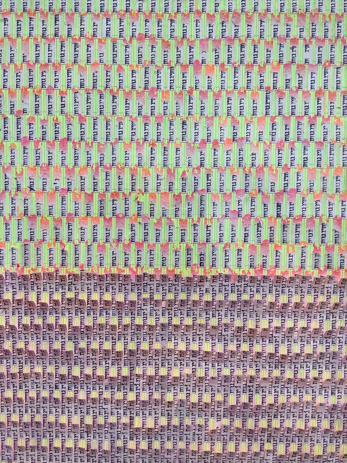 Meg Hitchcock, Murmuring, 2019