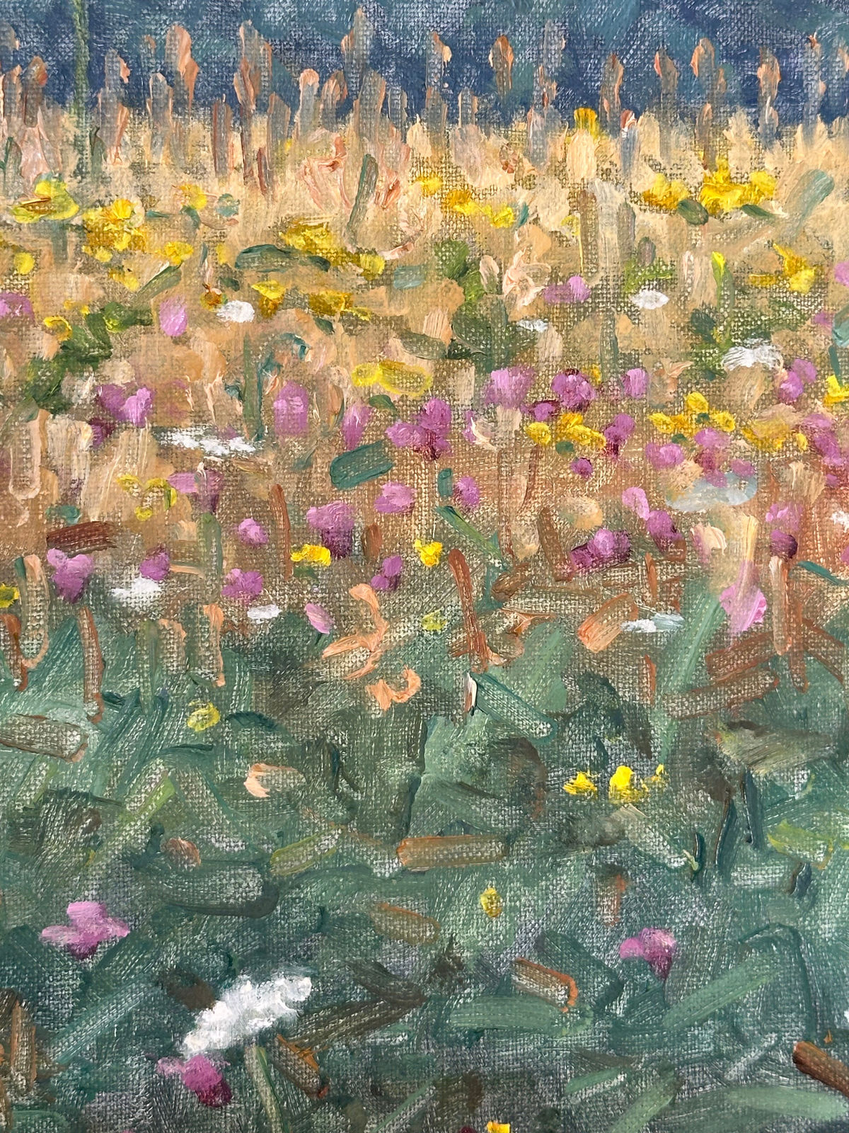 Thomas Sarrantonio, Field Painting August 3, 2023