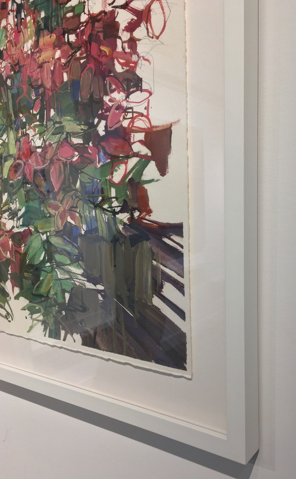 Francis Sills, Red Flowers, 2014