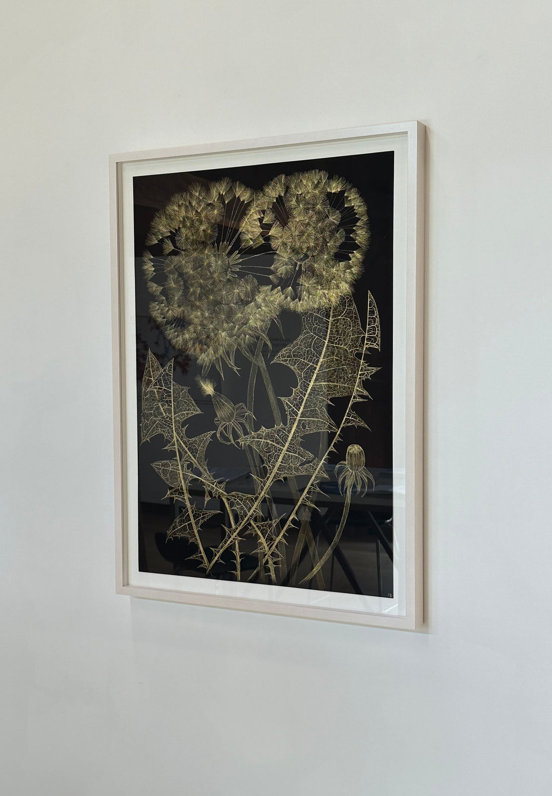 Margot Glass, Large Dandelion 8, 2024