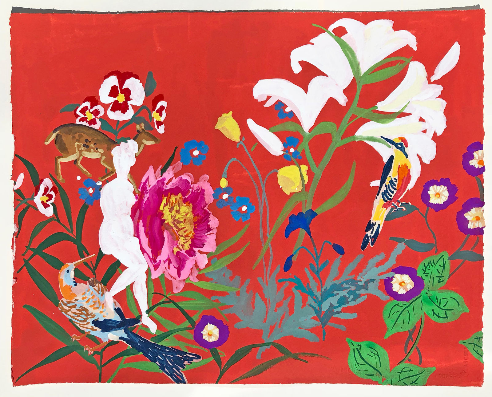 Melanie Parke, Red Fawn, 2020