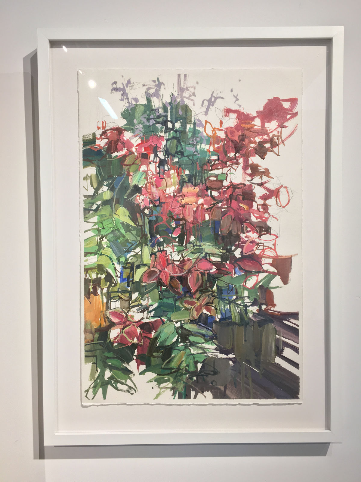 Francis Sills, Red Flowers, 2014