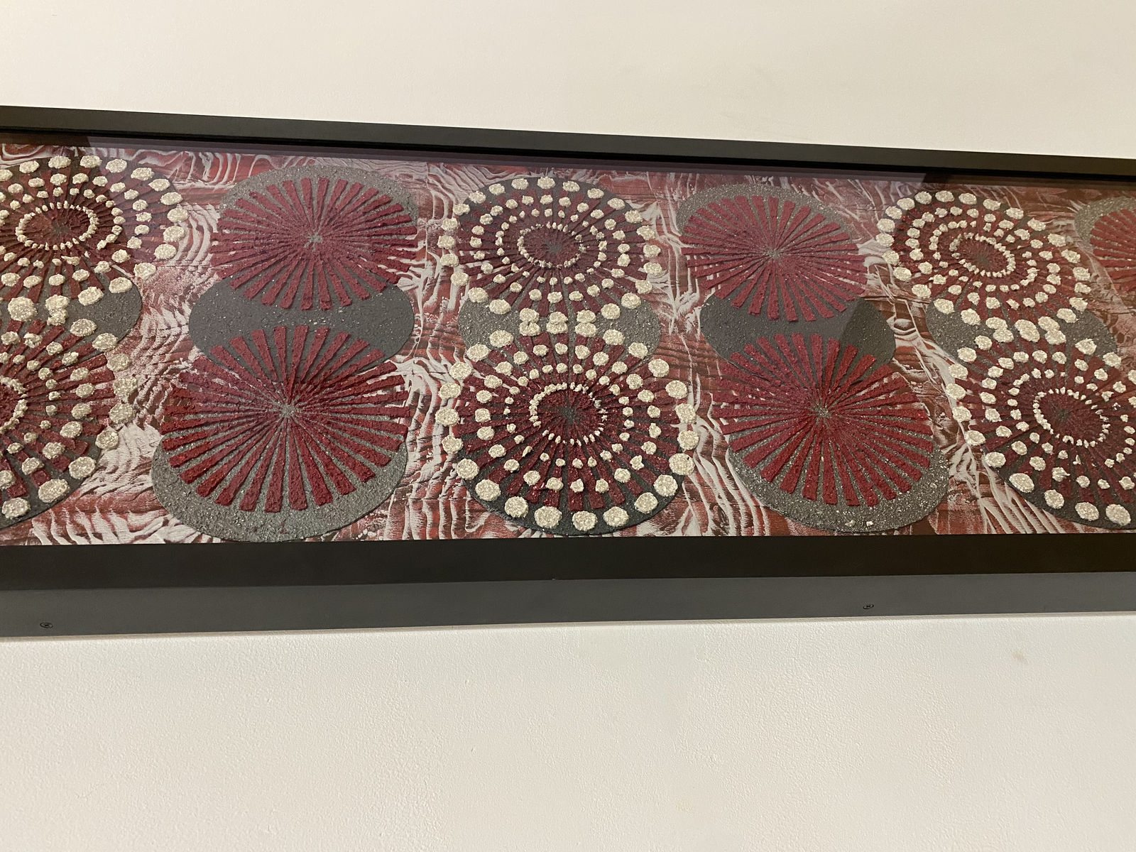 Eleanor White, Untitled (red circles), 2022