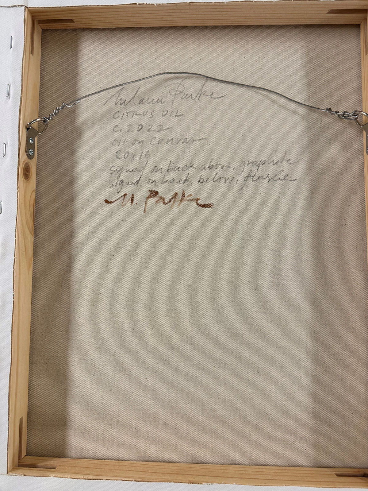 Melanie Parke, Citrus Oil, 2022