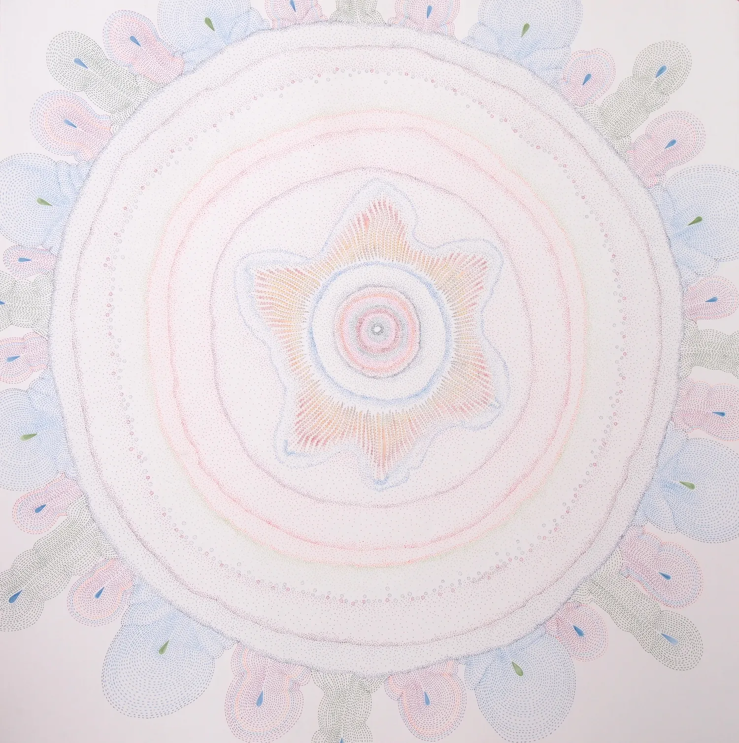 Sarah Morejohn, Yellow Pond Weed, 2016