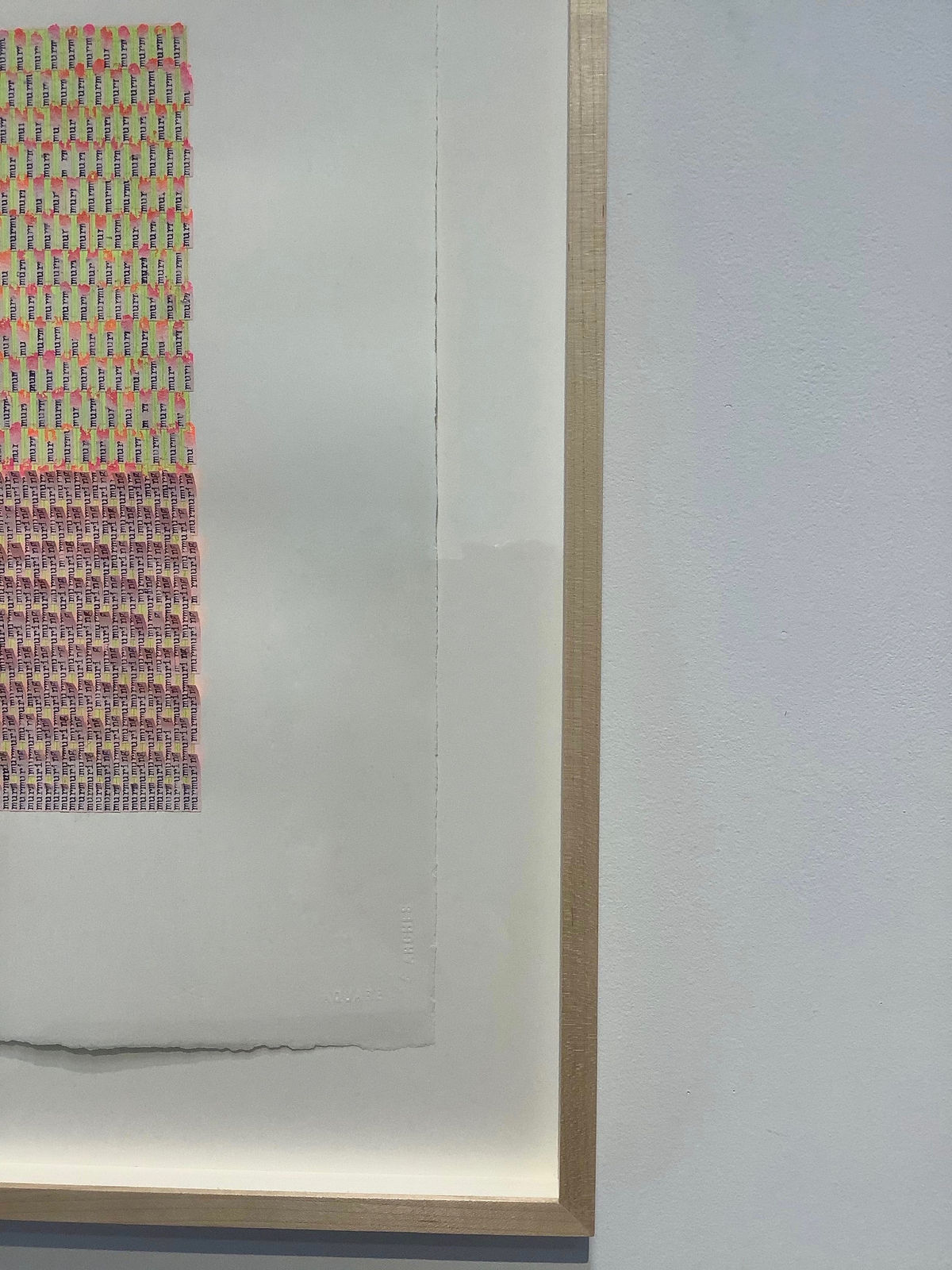 Meg Hitchcock, Murmuring, 2019