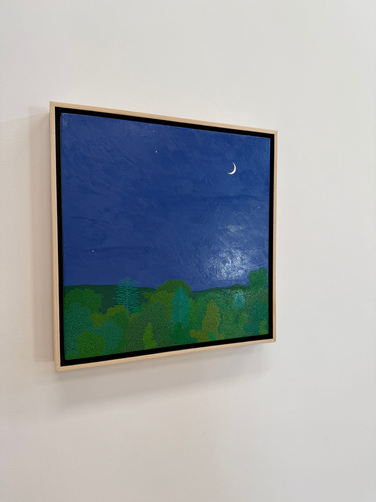 Gregory Hennen, Crescent Moon Late May Wyatt Mt, 2025