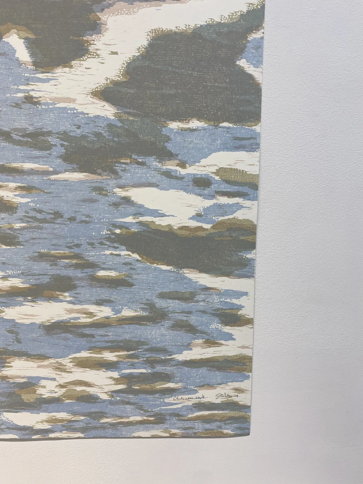 Eve Stockton, Clouds variation 22, 2014